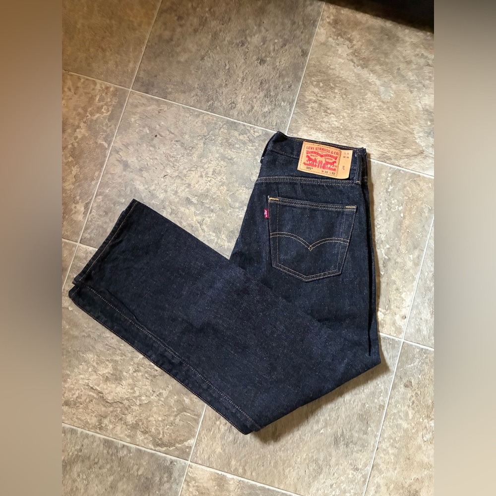 Levi's Blue Straight Jeans